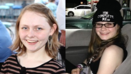 Photos of Alena and Alisa Wolfson