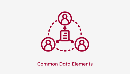 red icon for common data elements