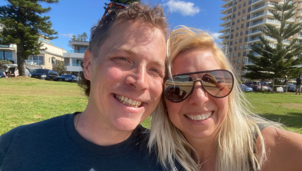 Photo of Joe Tyler and his wife