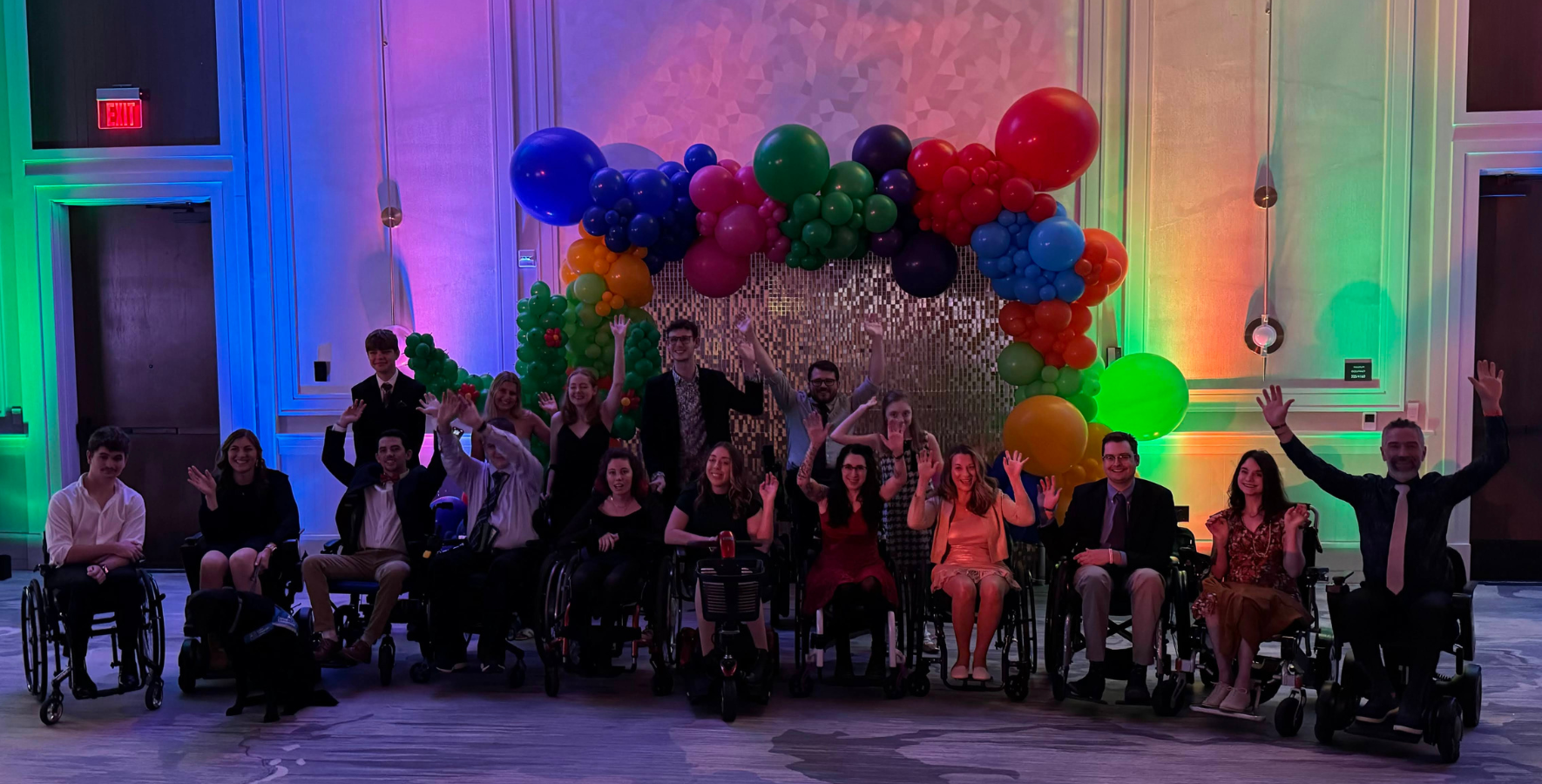 Group photo of FA'ers at Energy Ball 2024