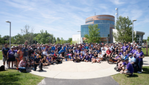 Group photo from rideATAXIA Gainesville 2025