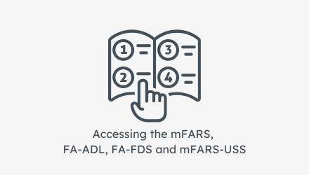 Accessing the mFARS, FA-ADL, FA-FDS and mFARS-USS