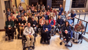 Group photo of individuals with FA from 2025 Philly Symposium