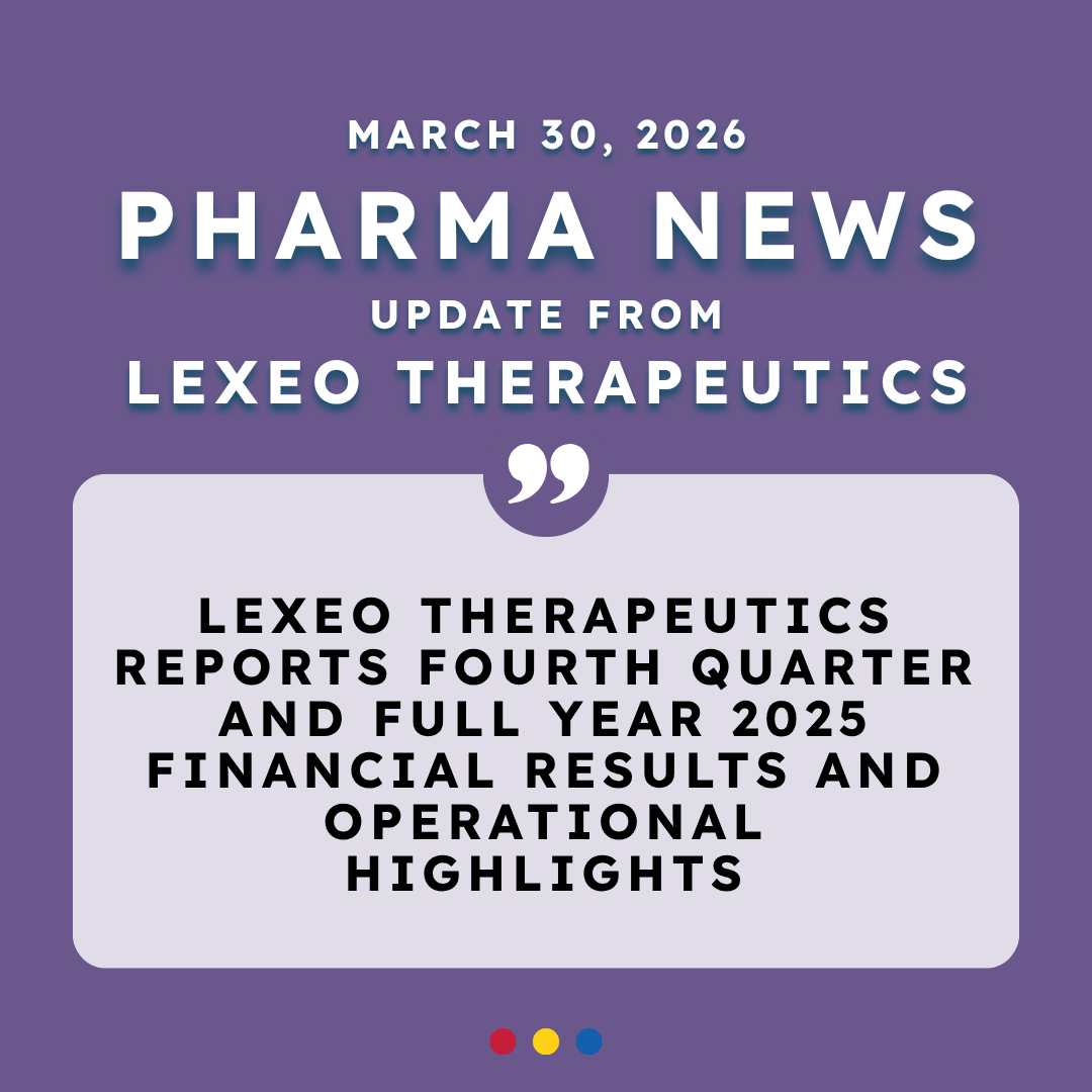 26 03 30 Lexeo FY25 Press Release